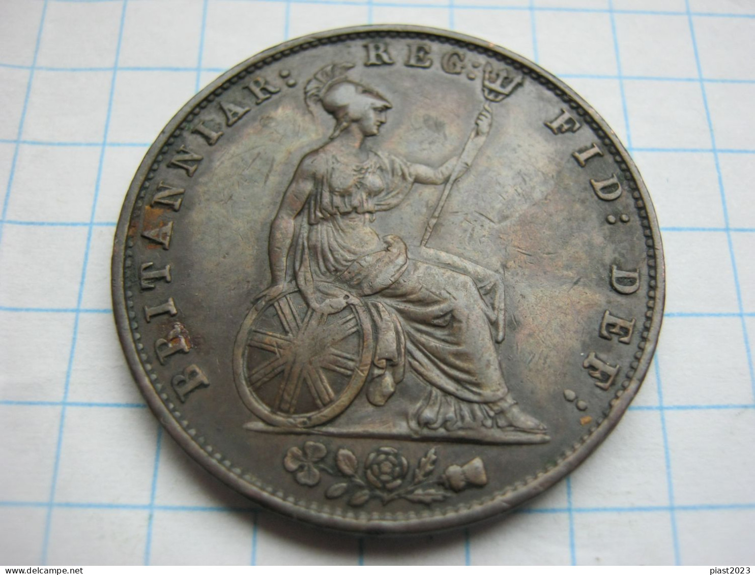 Great Britain 1/2 Penny 1852 - C. 1/2 Penny