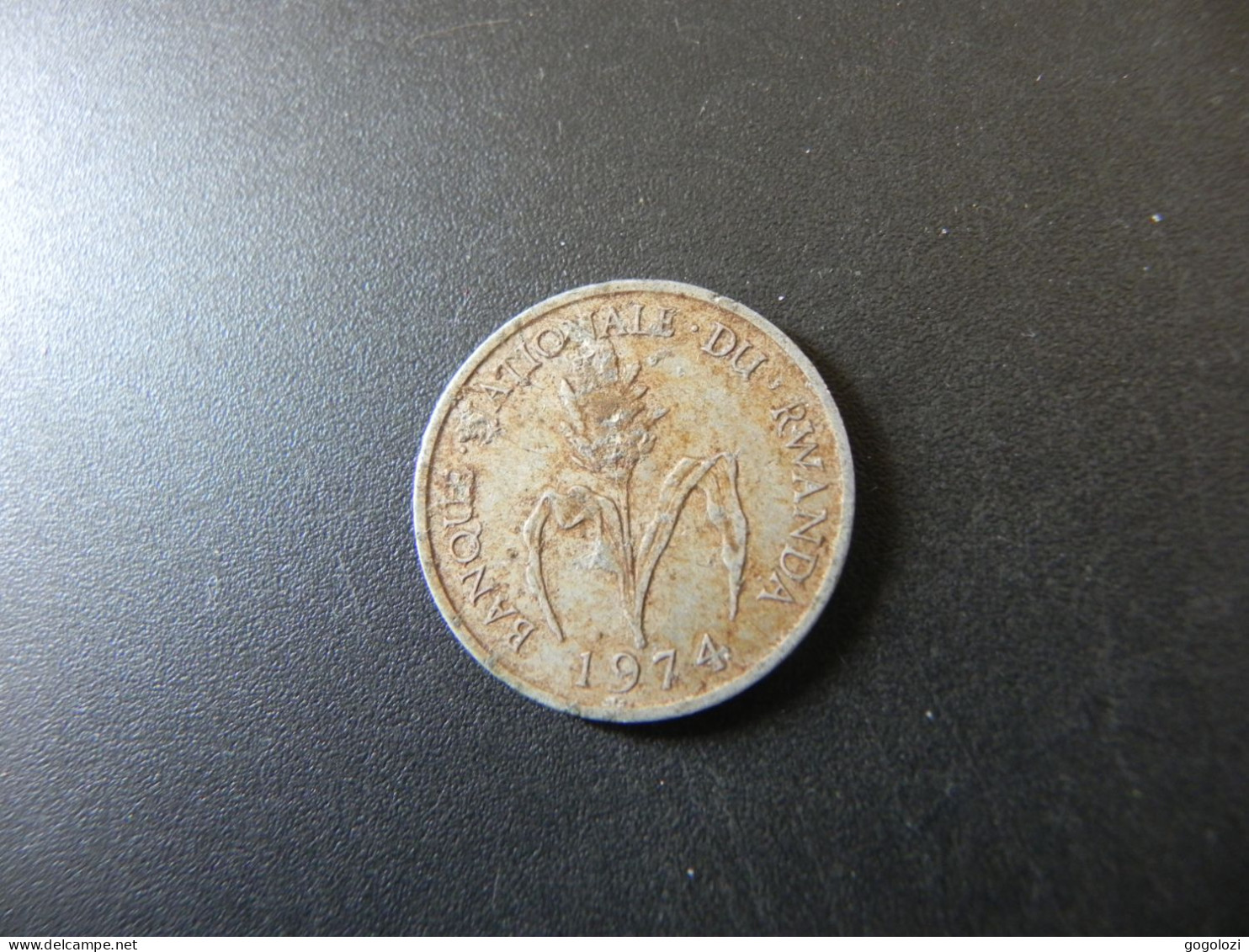 Rwanda 1 Franc 1974 - Rwanda