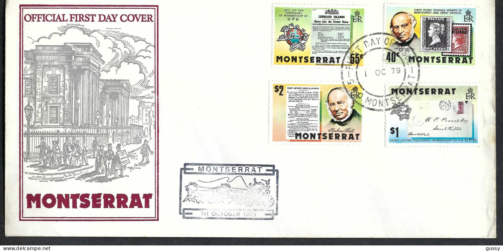 MONTSERRAT Ca.1979: FDC - Montserrat