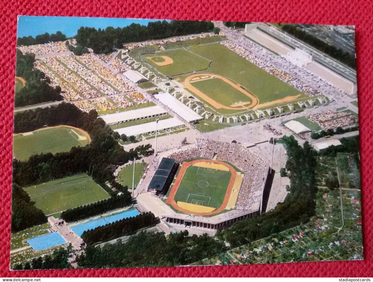 Nurnberg Norimberga Stadion Kampfbahn Stadium Cartolina Stadio Postcard Stadion AK Carte Postale Stade Estadio - Calcio