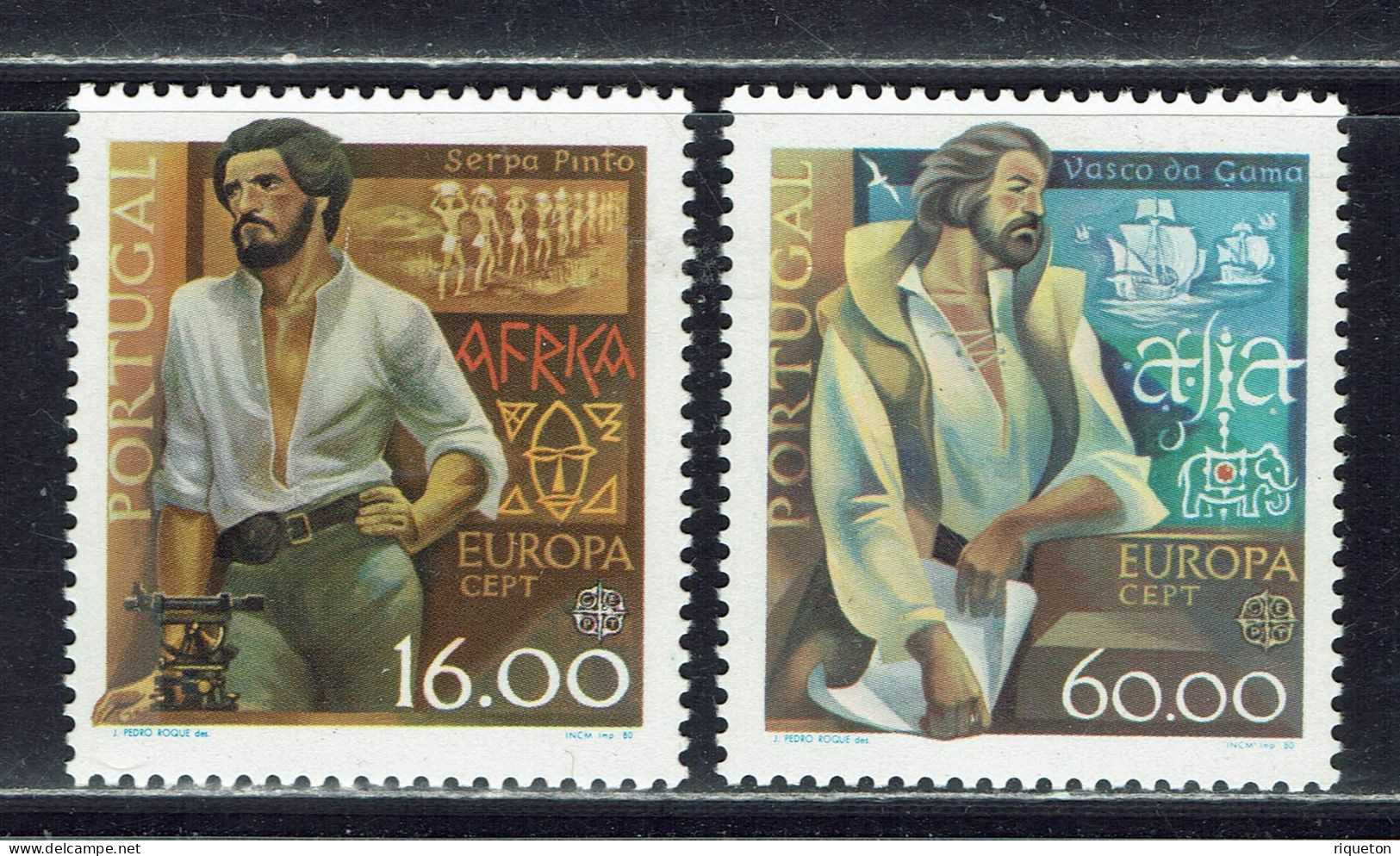 Portugal. 1980. Europa. N° 1466/67** - Neufs