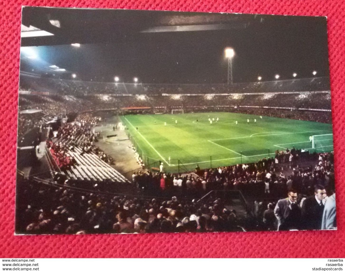 Rotterdam Feyenoord Cartolina Stadio Postcard Stadion AK Carte Postale Stade Estadio Stadium Feijenoord - Calcio