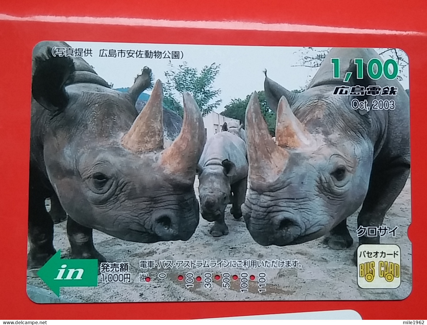 T-204 - JAPAN -JAPON, NIPON, Carte Prepayee  ANIMAL,  - Dschungel