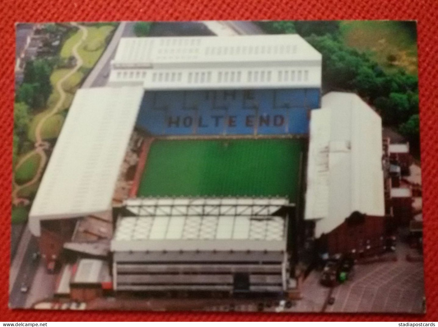 Birmingham Aston Villa Park Cartolina Stadio Stadium Postcard Stadion AK Carte Postale Stade Estadio - Calcio
