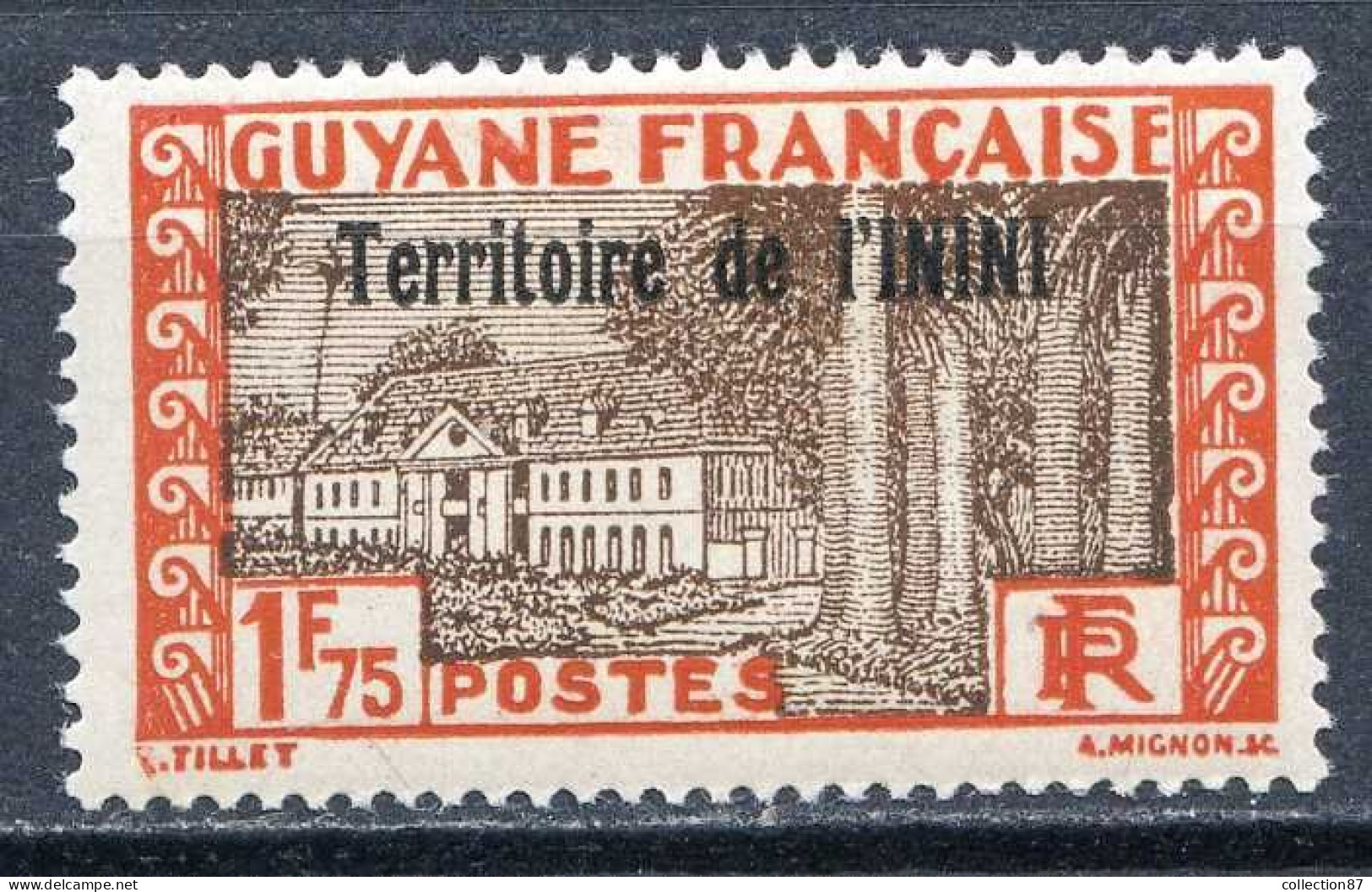 Réf 81 < ININI < N° 22 * Neuf Ch. - MH * -- Dos Visible TTB - Unused Stamps