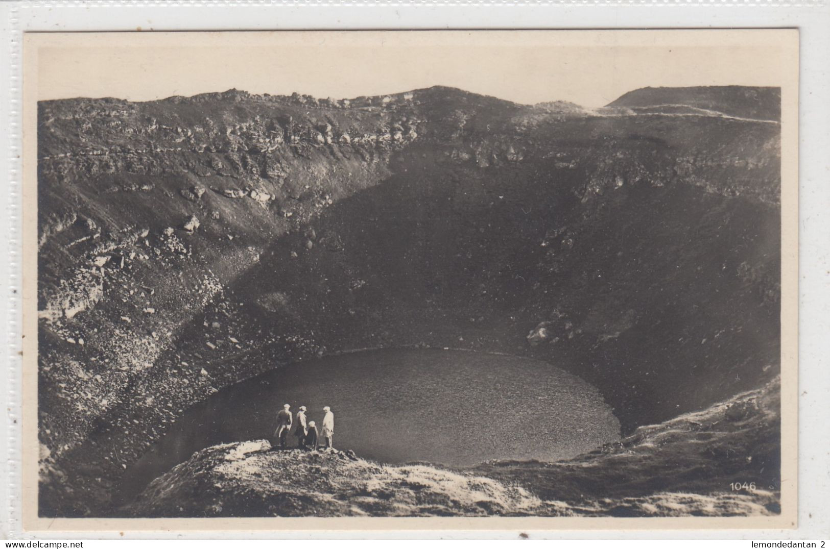 Iceland. Erloschener Krater. * - Islande