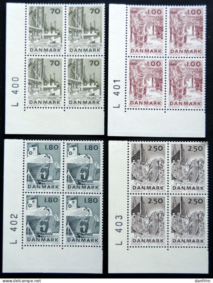 Denmark 1978      MiNr.668 -71 MNH (**)  Cz.Slania  (lot  Ks 1425) - Unused Stamps