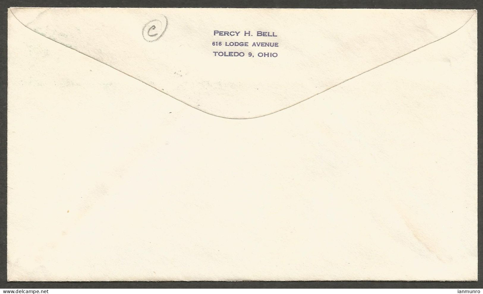 1950 FDC First Day Cover 50c Oil Wells #294 Ottawa Ontario To USA - Histoire Postale