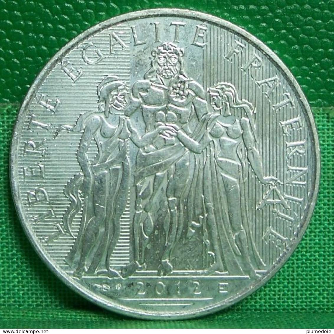 FRANCE Belle Monnaie Argent  10 Euro HERCULE 2012 - Variétés Et Curiosités