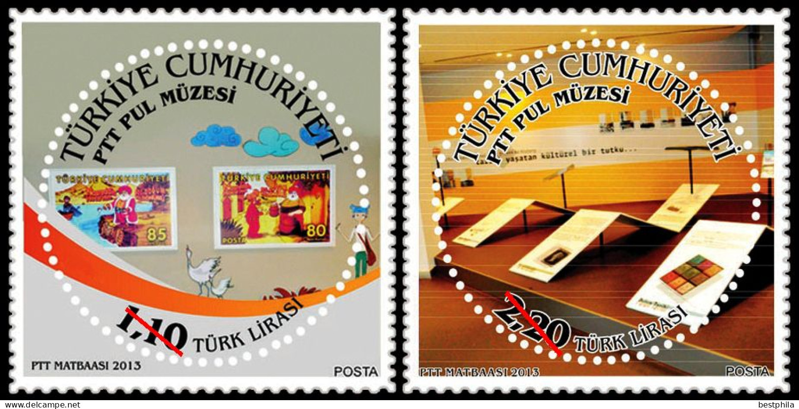 Turkey, Türkei - 2013 - PTT. Stamp Museum Of Collections That Witness History ** MNH - Unused Stamps