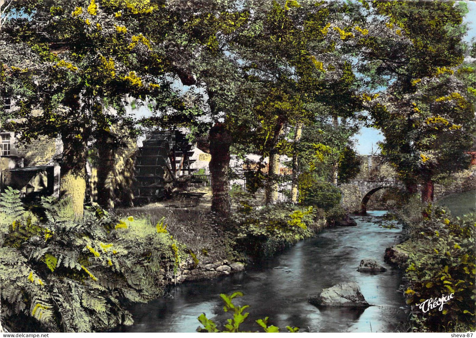 87 - Châteauponsac - Le Ruisseau Et Le Vieux Moulin - Chateauponsac