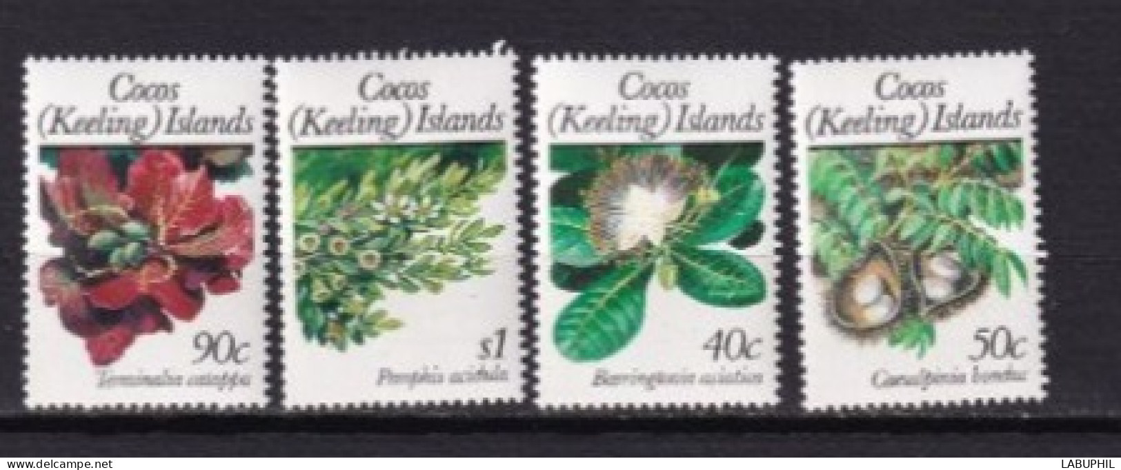 COCOS MNH **  1989 Flore Fleurs - Cocos (Keeling) Islands