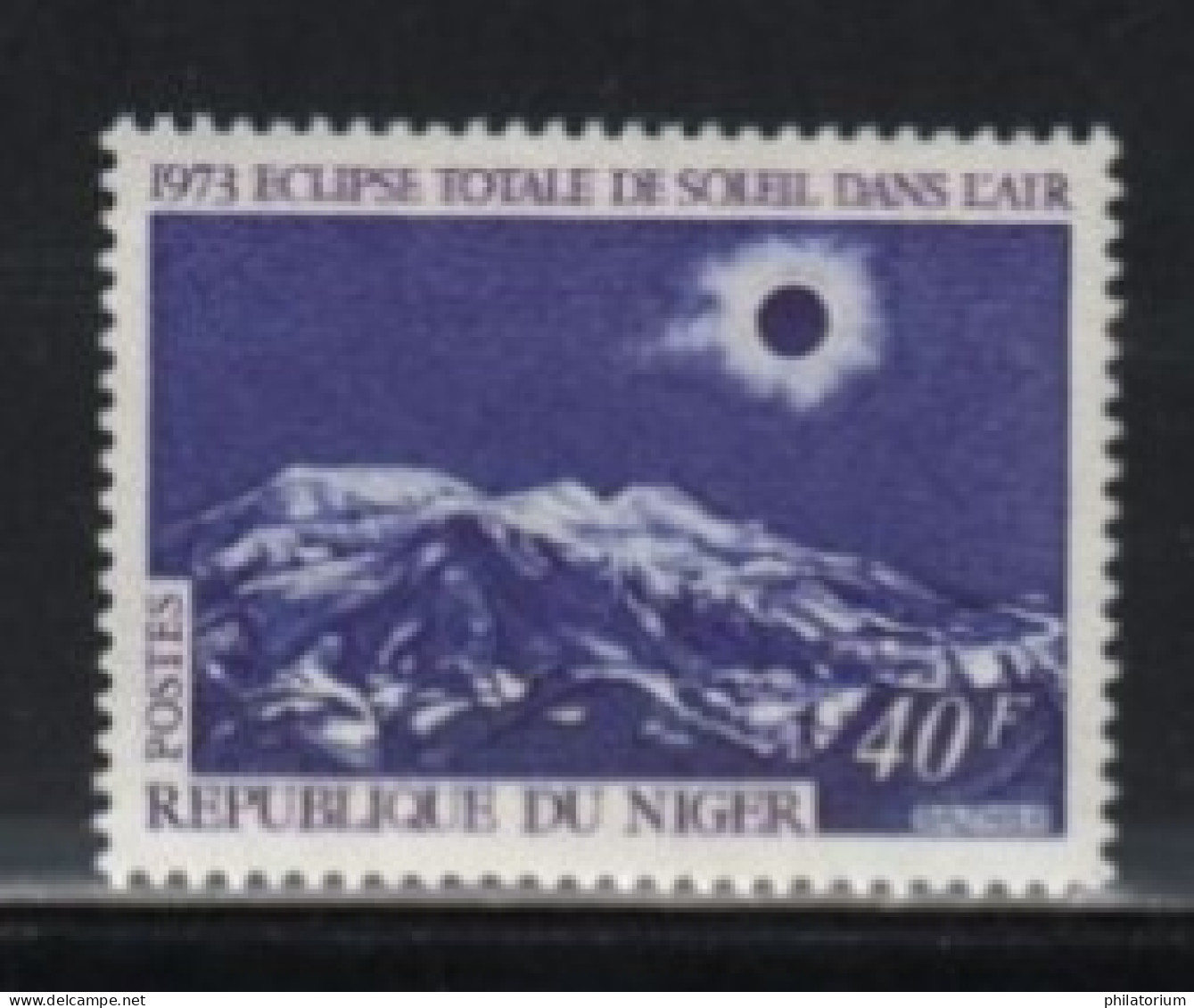 Niger, **, Yv 281, Mi 387, SG 488, Éclipse Totale De Soleil, - Astronomie