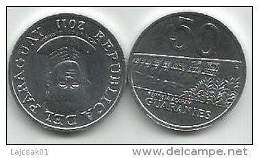 Paraguay 50 Guaranies 2011. UNC - Paraguay