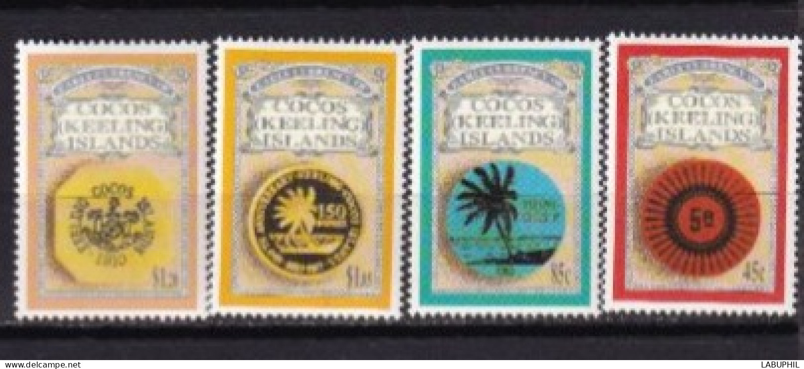 COCOS MNH **  1993 Monnaies - Cocos (Keeling) Islands