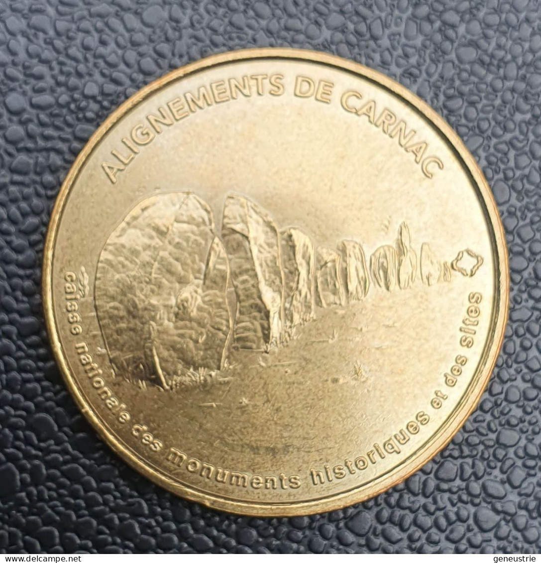 Médaille Touristique "Alignements De Carnac" 1ère édition Frappé Par La Monnaie De Paris - Bretagne - Token - Non-datés