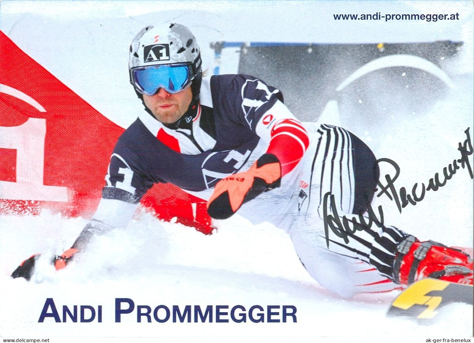 Autogramm AK Snowboarder Andreas Andi Prommegger St. Johann Schwarzach Im Pongau Salzburg Österreich Olympia Olympics - Autografi