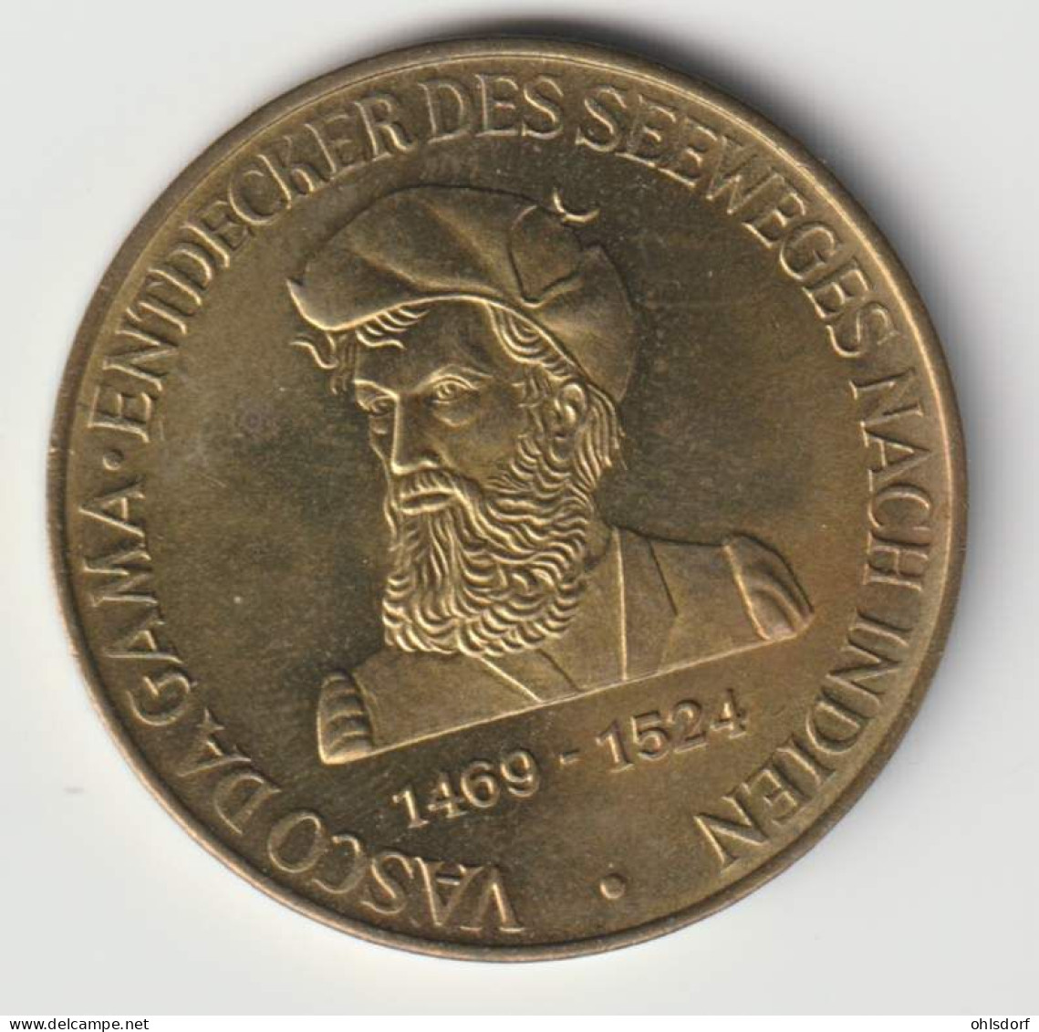 BRD: Vasco Da Gama, Medal - Sonstige & Ohne Zuordnung