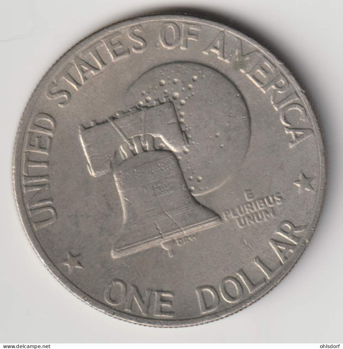 U.S.A. 1976: 1 Dollar, KM 206 - 1971-1978: Eisenhower