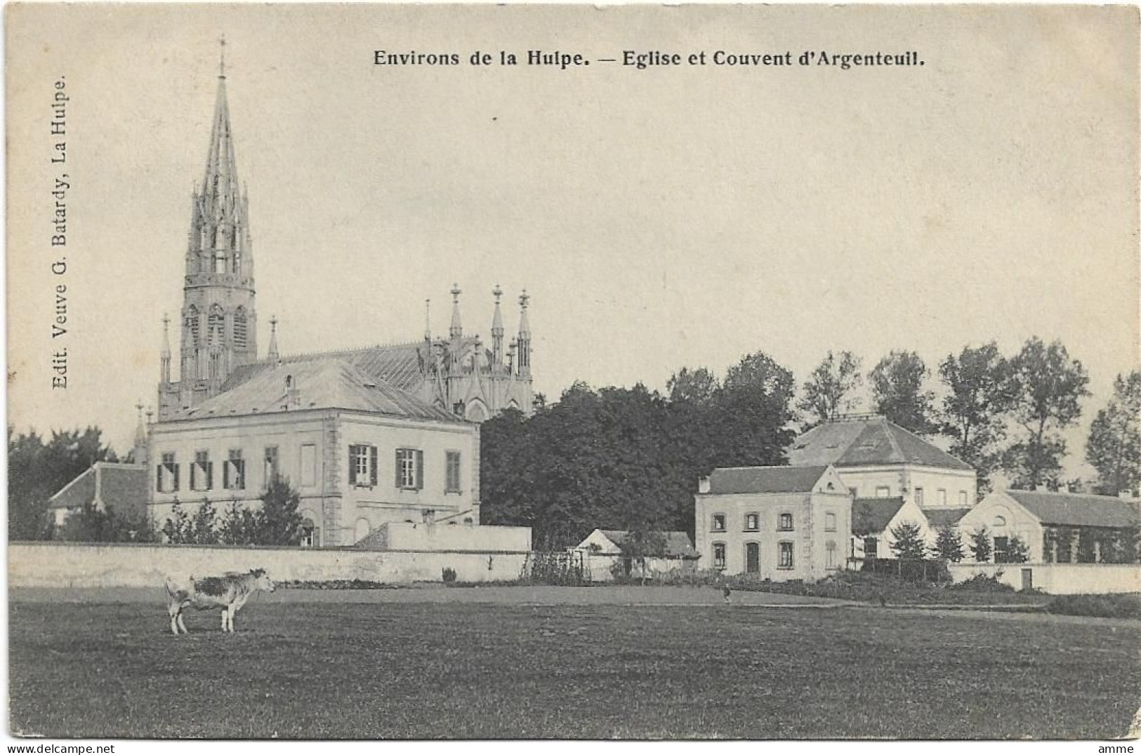 Environs De La Hulpe   *  Eglise Et Couvent D'Argenteuil - La Hulpe