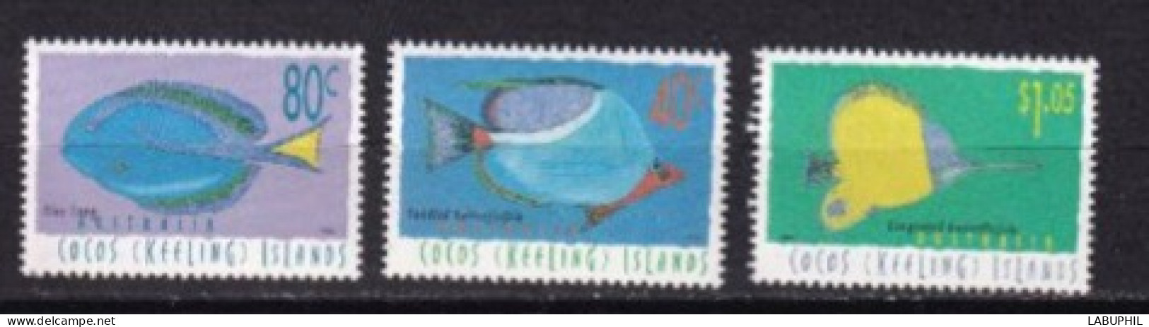 COCOS MNH **  1995 Faune Poissons - Cocos (Keeling) Islands