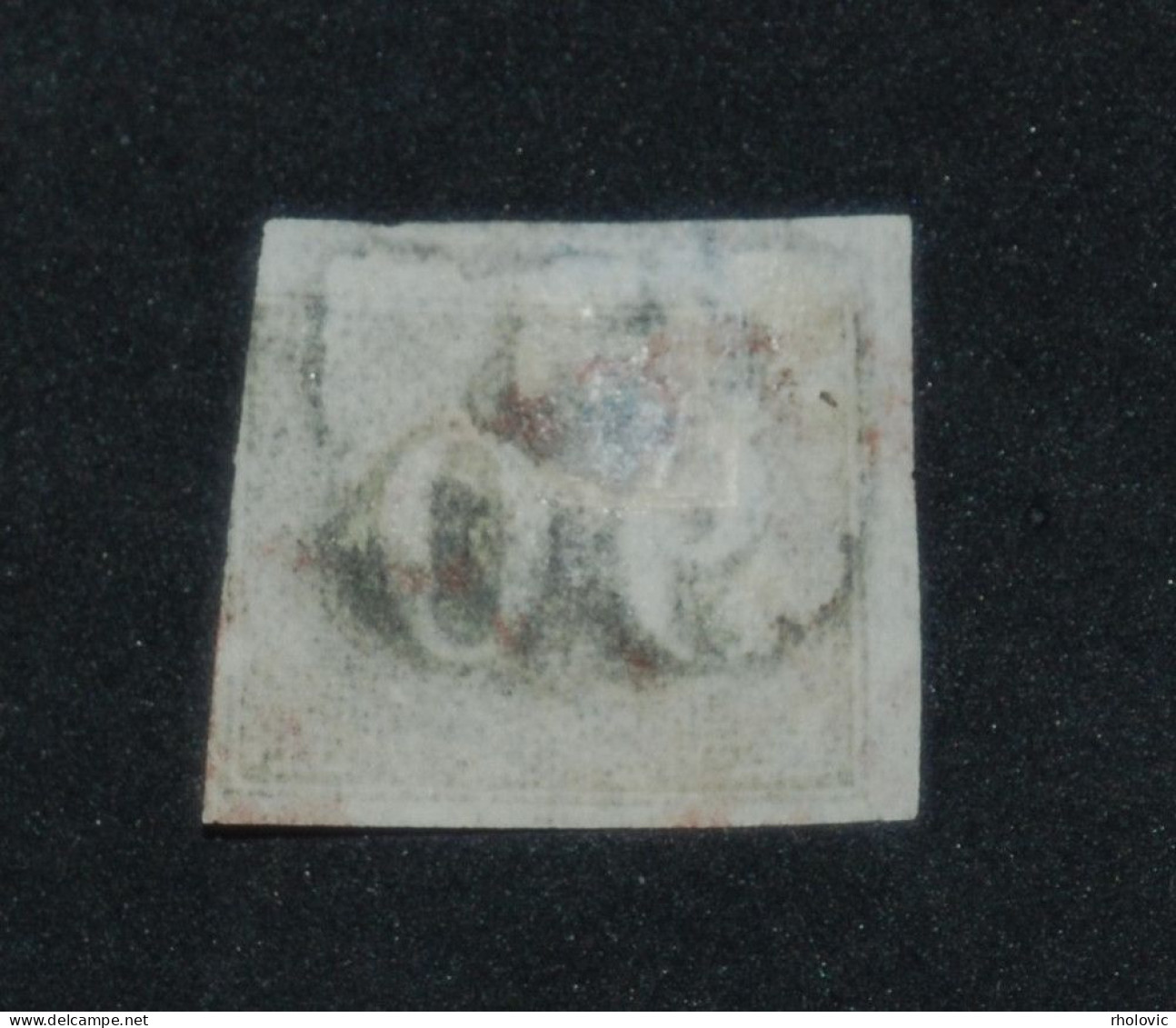 BRAZIL 1850, Figure, "Cat's Eye", Mi #15, Used, CV: €17 - Used Stamps