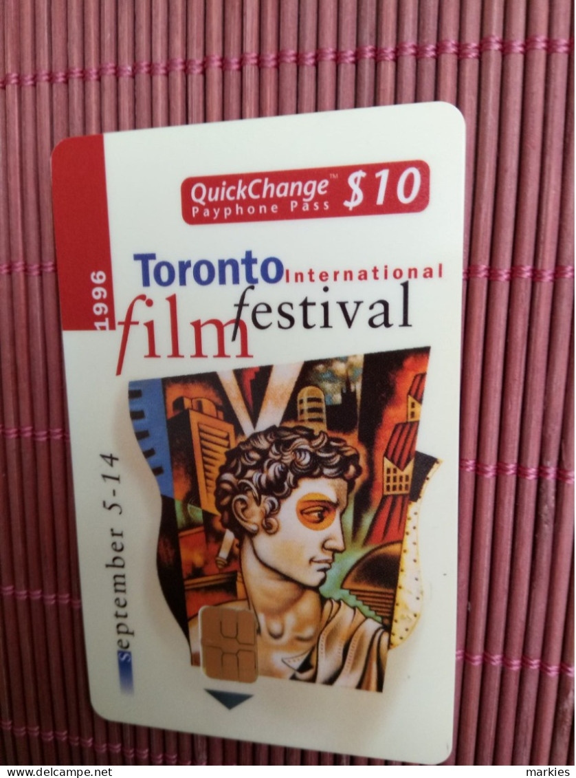 Phonecard CANADA  Toronto Film Festival  08/96,Only  5000 EX Made Used Rare - Kanada