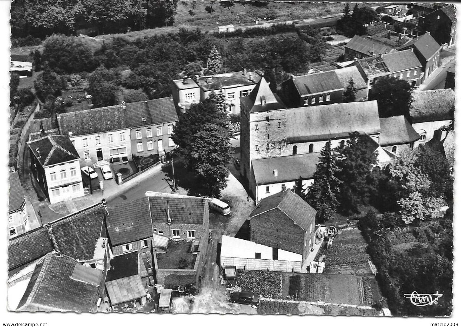 NEERHEYLISSEN (1357) Vue Aérienne - Le Centre - Hélécine