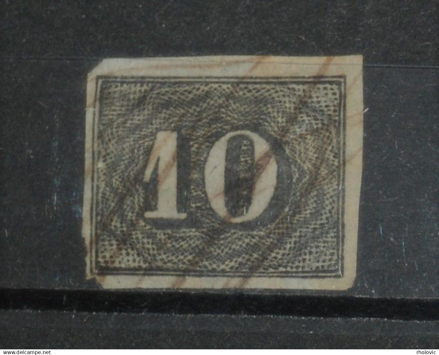 BRAZIL 1850, Figure, "Cat's Eye", Mi #11, Used - Oblitérés