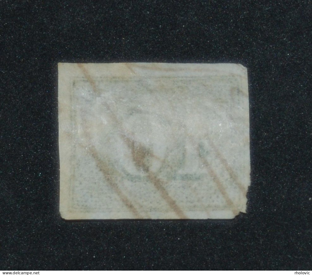 BRAZIL 1850, Figure, "Cat's Eye", Mi #11, Used - Used Stamps