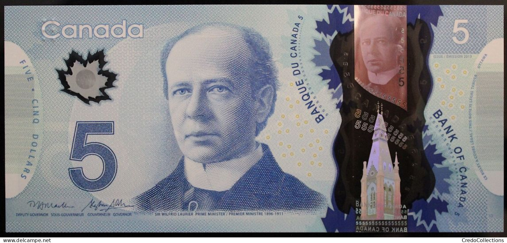 Canada - 5 Dollars - 2013 - PICK 106b - NEUF - Canada