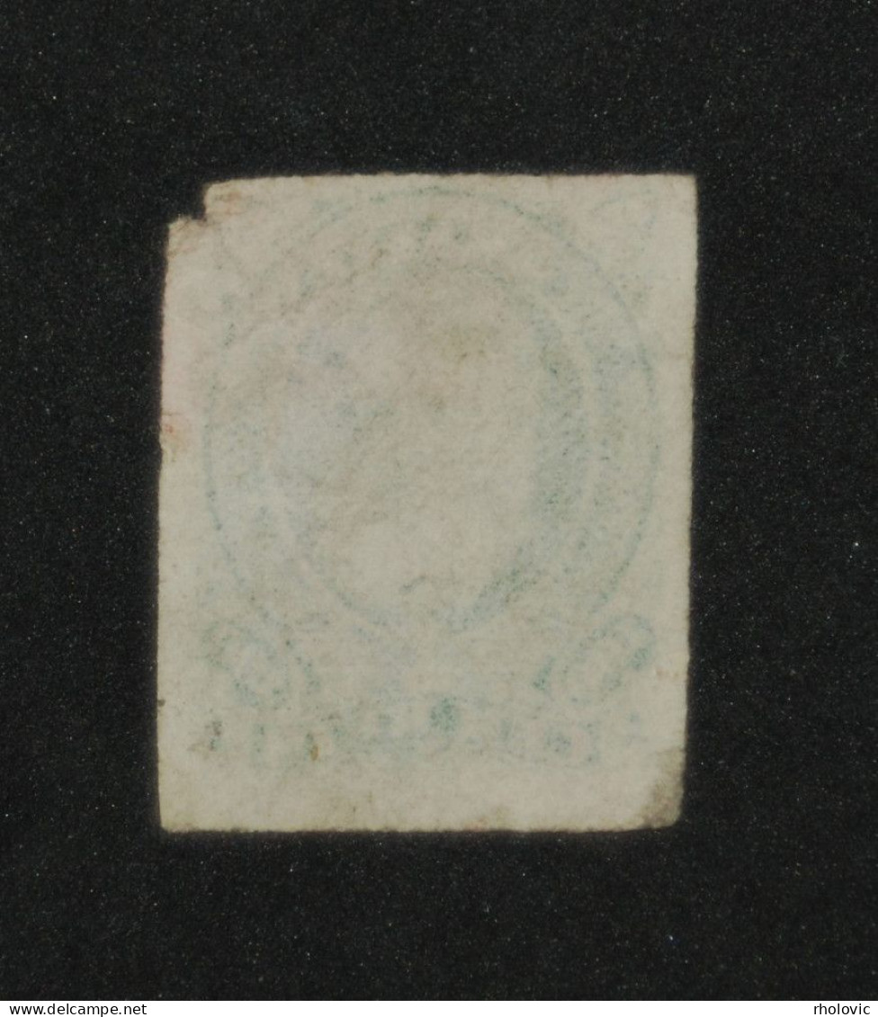 BRAZIL 1877, Emperor Pedro II, Imperf, Mi #42 - Usados