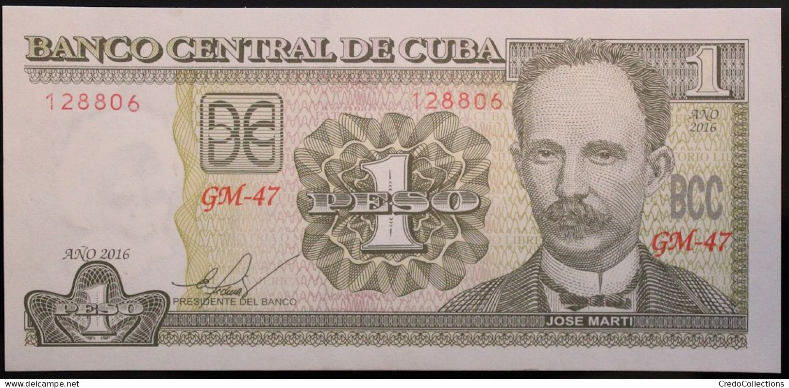 Cuba - 1 Peso - 2016 - PICK 128g - NEUF - Cuba
