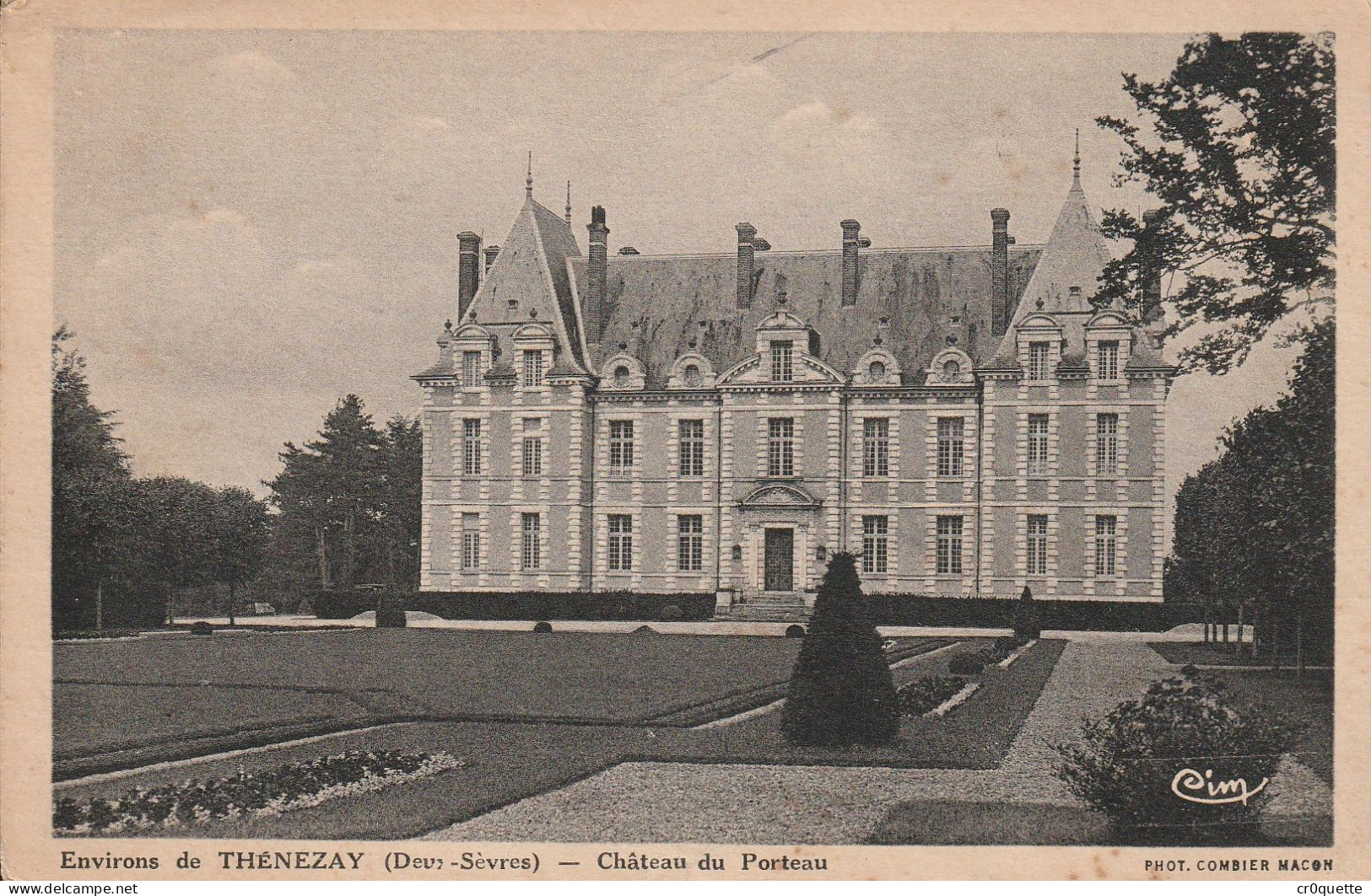 # 79390 THENEZAY / CHÂTEAU Du PORTEAU Vers 1920 - Thenezay