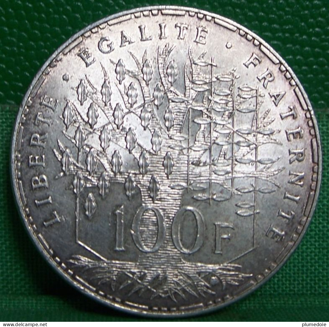 FRANCE  Monnaie Argent  100 FRANCS LE PANTHEON  1983 - 100 Francs
