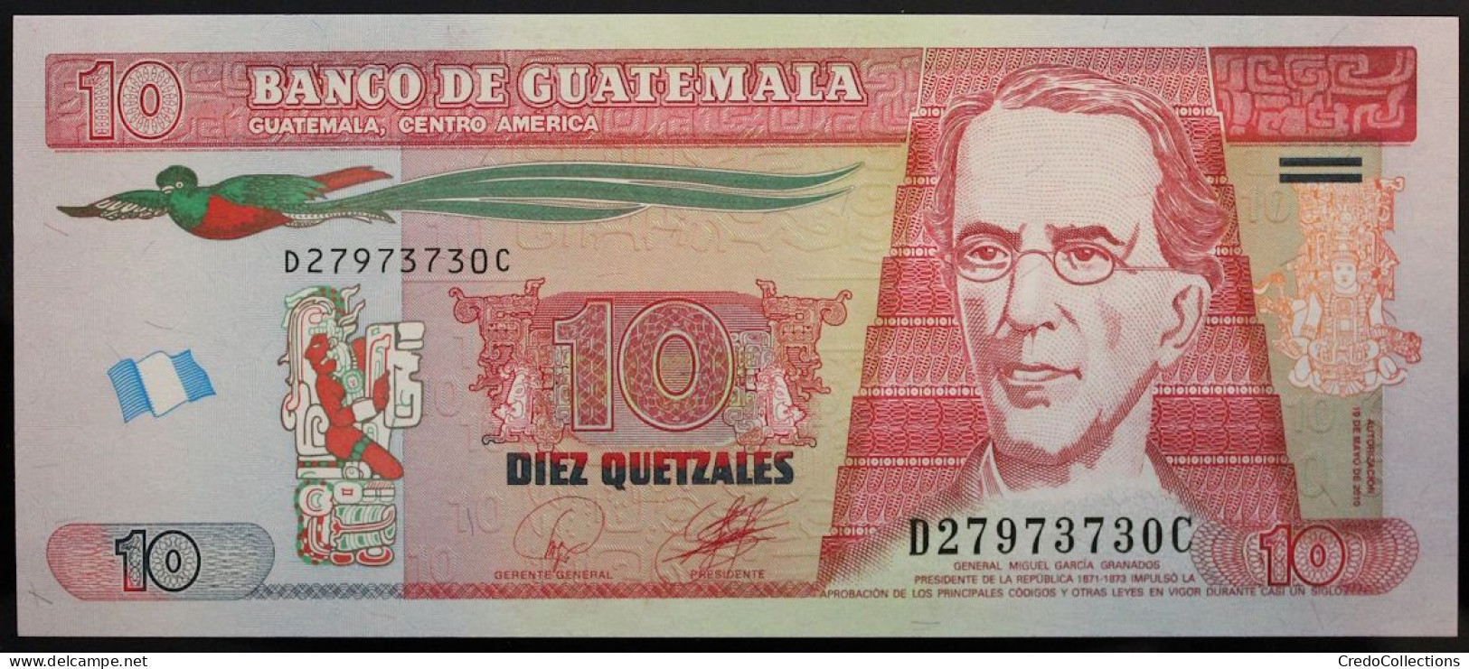 Guatemala - 10 Quetzales - 2010 - PICK 123a - NEUF - Guatemala