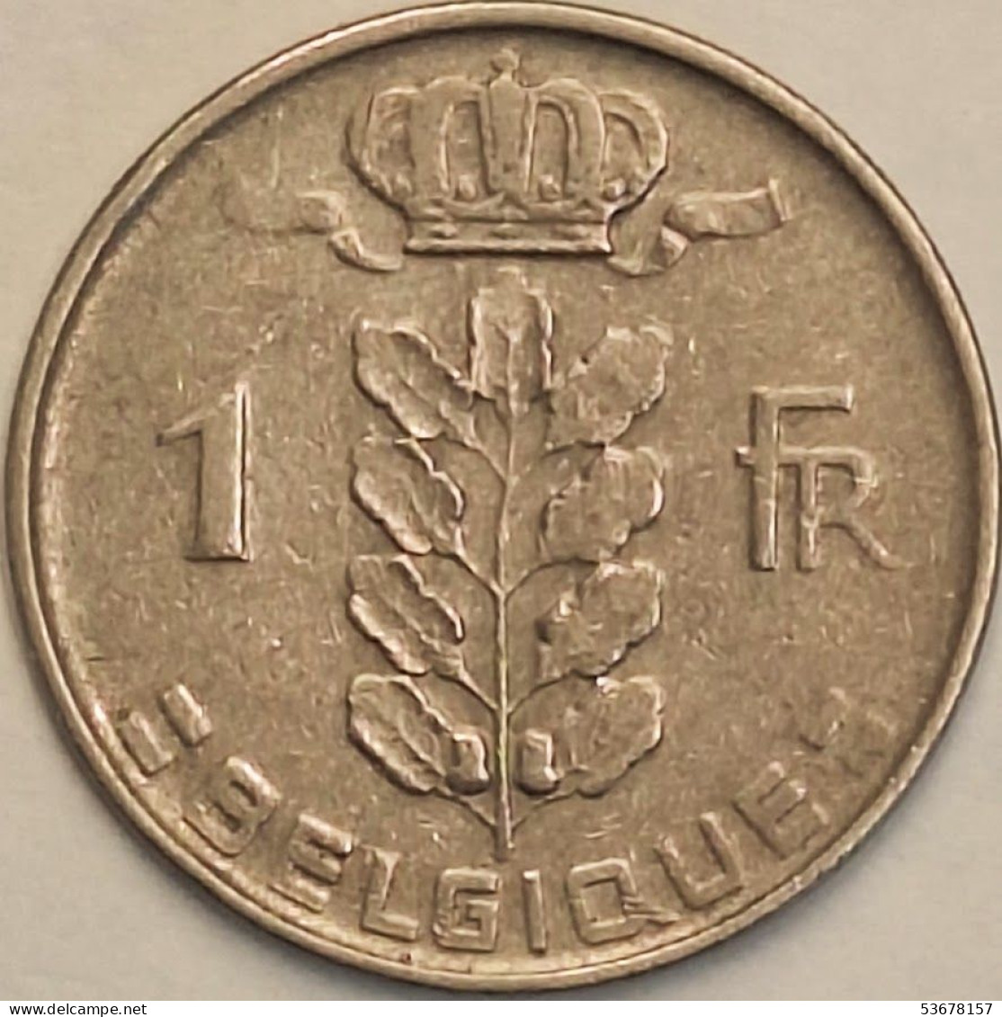 Belgium - Franc 1959, KM# 142.1 (#3108) - 1 Franc