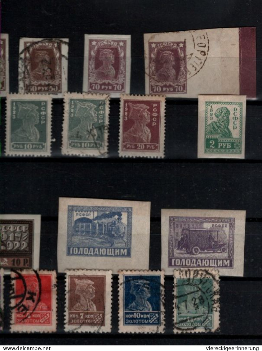 ! Lot of 186 stamps from Russia, Briefmarkenlot Rußland, Sowjetunion