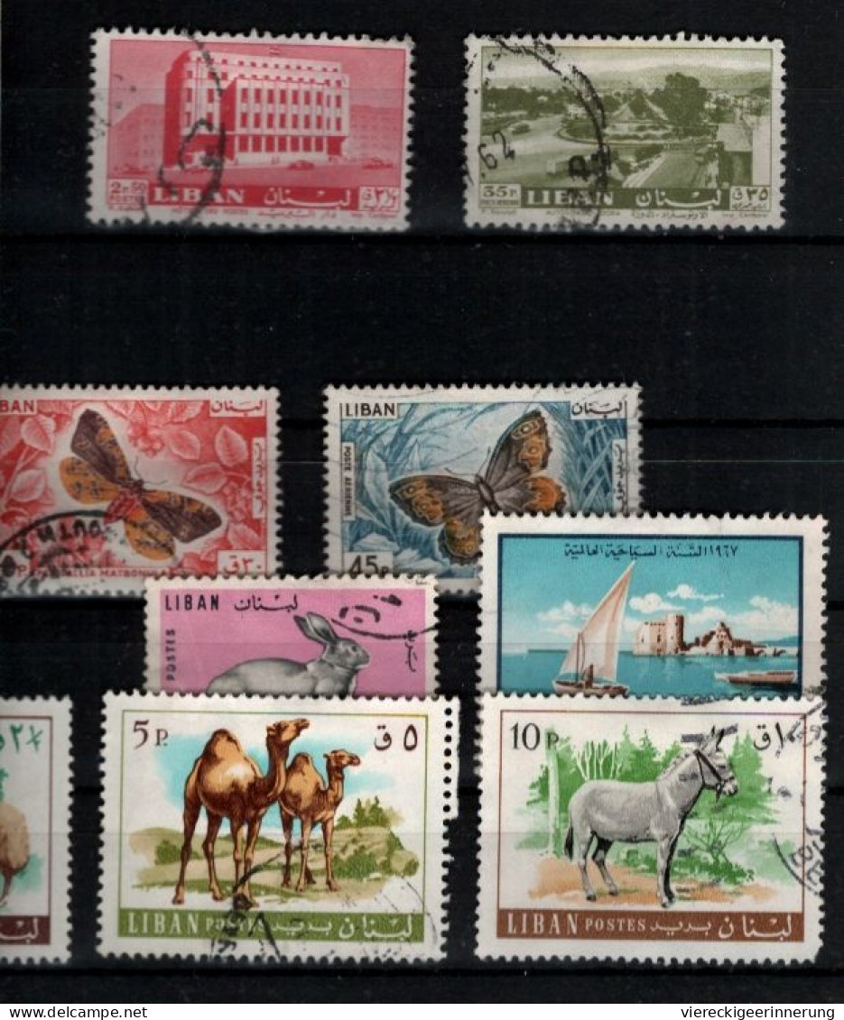 ! Lot Of 36 Stamps From Lebanon, Briefmarkenlot Libanon - Lebanon