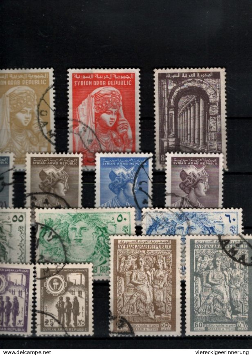 ! Lot Of 37 Stamps From Syria, Briefmarkenlot Syrien - Syrië