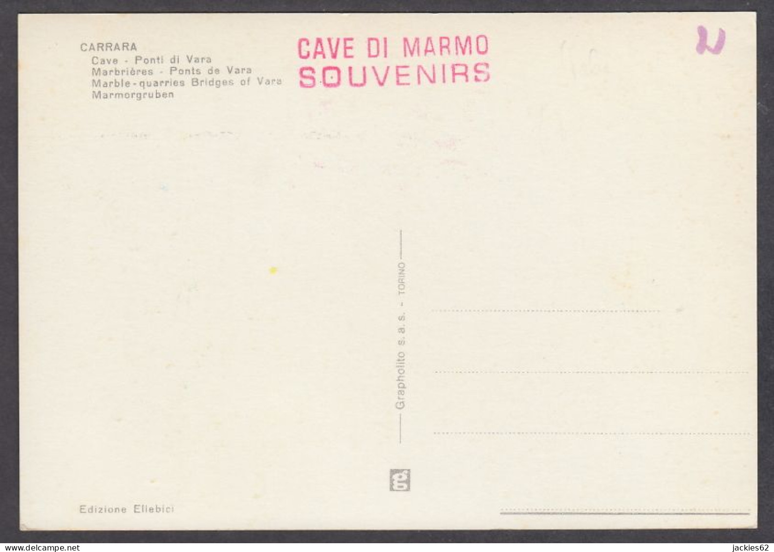120405/ CARRARA, Cave, Ponti Di Vara - Carrara