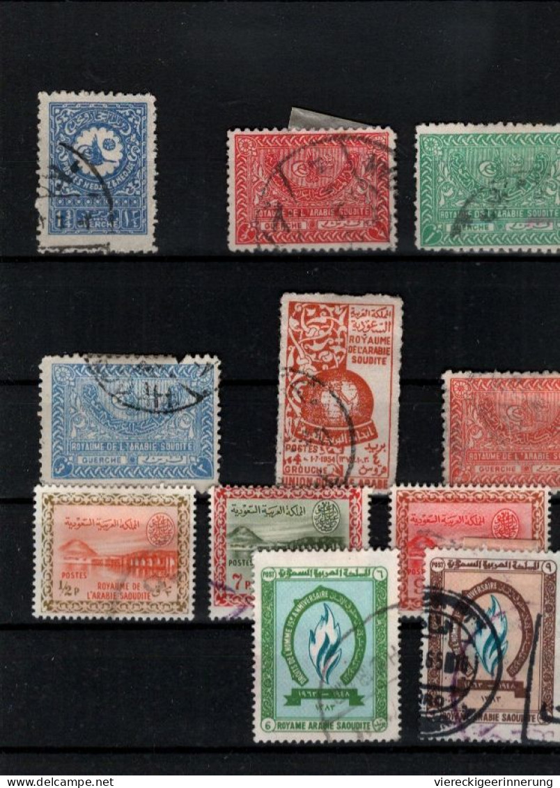 ! Lot Of 18 Stamps From Saudi-Arabia, Briefmarkenlot Saudiarabien - Arabia Saudita
