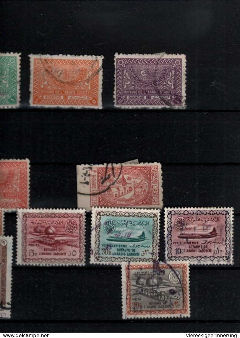 ! Lot Of 18 Stamps From Saudi-Arabia, Briefmarkenlot Saudiarabien - Saudi Arabia