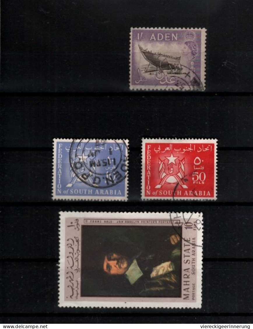 ! Lot Of 8 Stamps + 1 Cover From Yemen, Briefmarkenlot Jemen - Yémen