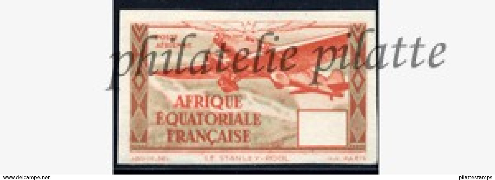 Afrique Equatoriale PA35** Orange ND Sans La Valeur - Andere & Zonder Classificatie