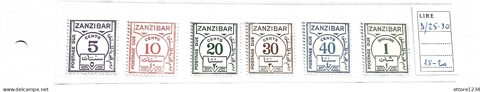 Zanzibar 1936 Nuovi Mnh - Zanzibar (1963-1968)