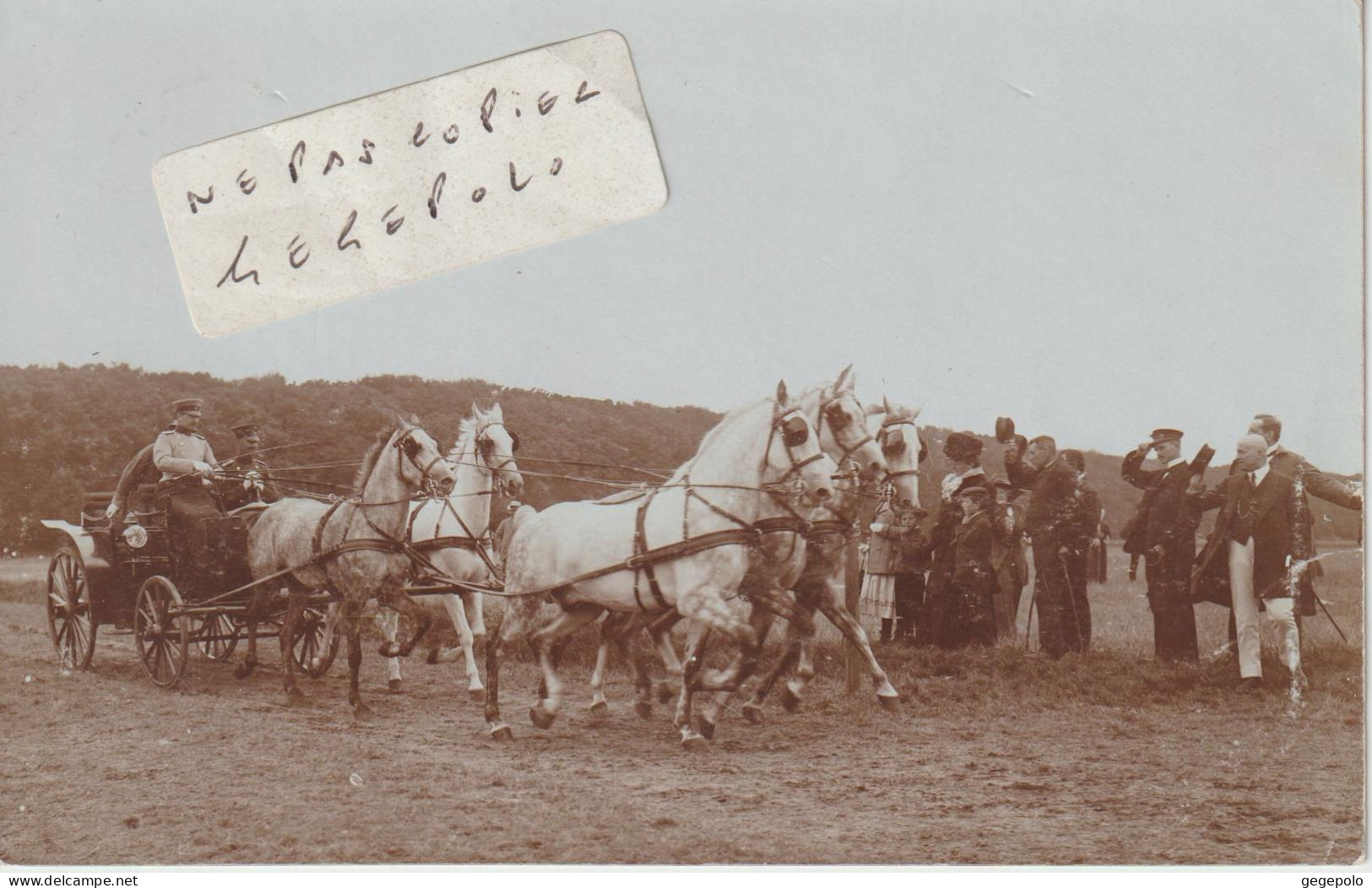 Carte Photo Postée De PARCHIM En 1907 - Militaires ( Carte Photo ) - Parchim