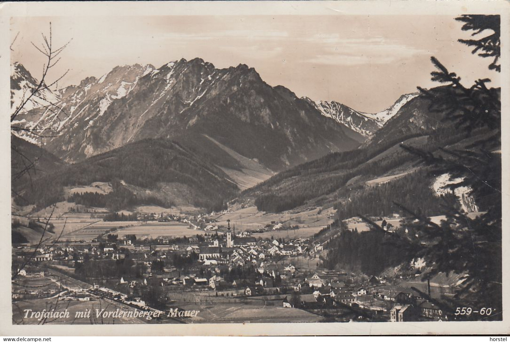 Austria - 8793 Trofaiach - Mit Vordernberger Mauer - Nice Stamp (1949) - Leoben