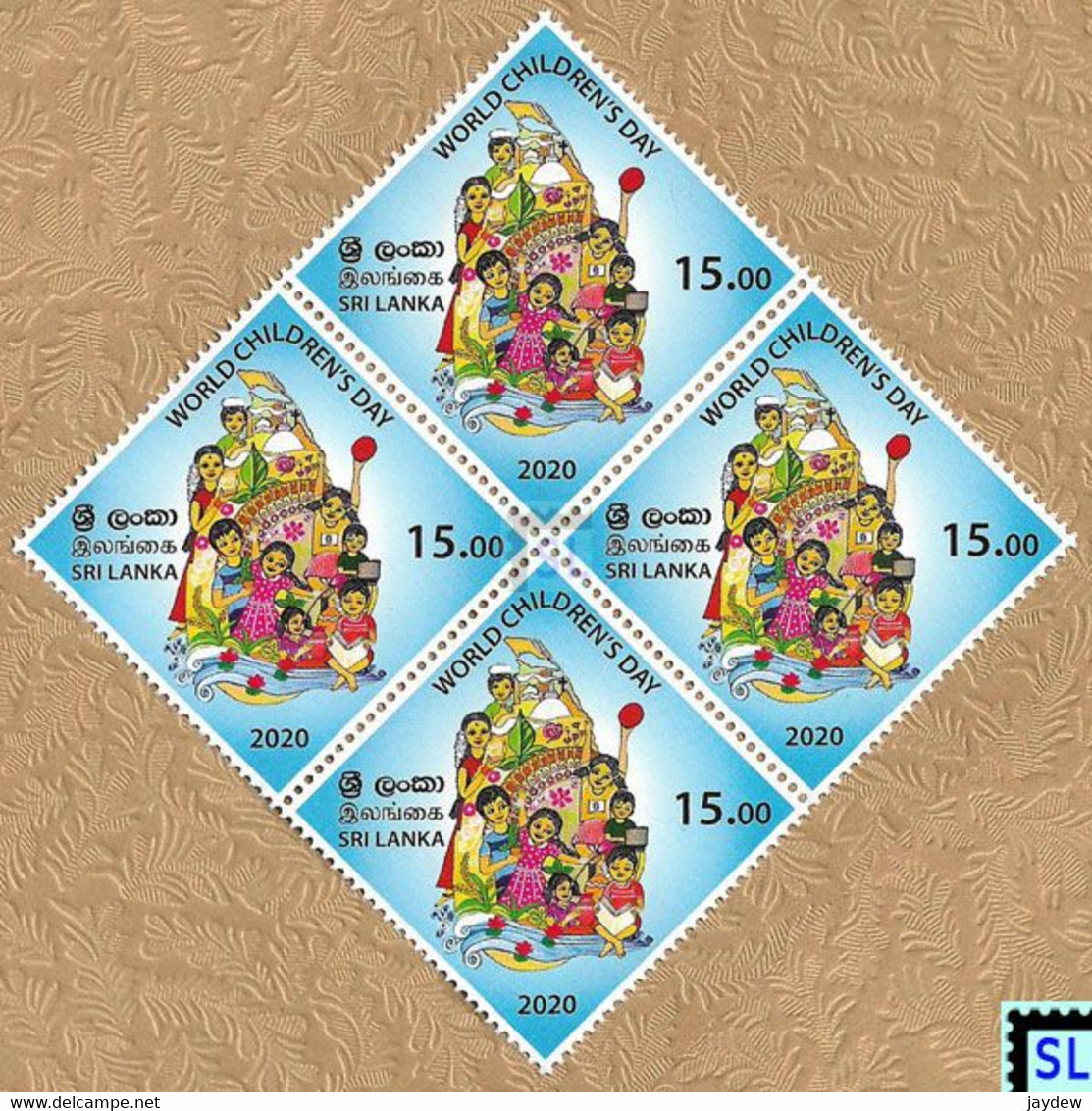 Sri Lanka Stamps 2020, World Children's Day, MNH - Sri Lanka (Ceylan) (1948-...)