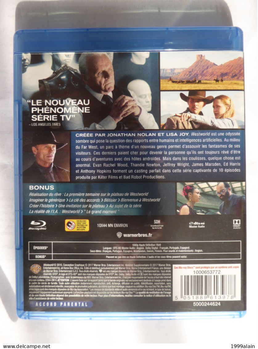 WESTWORLD - SAISON 1 - FORMAT BLU-RAY - 3 DISQUES - Autres Formats